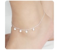 Gold Plated Silver Anklet ANK-593-GP